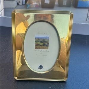 Brassy Luxurious Gold Picture Frame